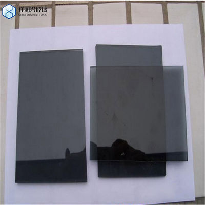 Op maat gemaakt 5 mm Grijs Reflectief getint Float Glas voor 1830*2440/2140*3300/2440*3660