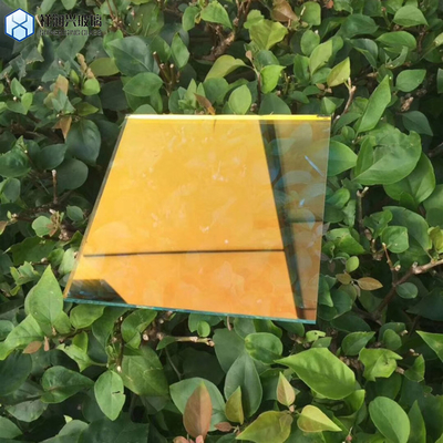Op maat gemaakte aanvraag Professionele 5 mm reflecterend blauw getinte gehard glas voor ramen
