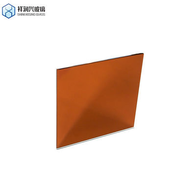 Eenzijdige gekleurde spiegel zilver aluminium glazen spiegel voor decoratieve antieke spiegel