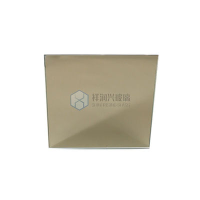 Vlak gepolijste rand Ultra helder gehard gelaagd glas spiegel voor badkamer decoratie