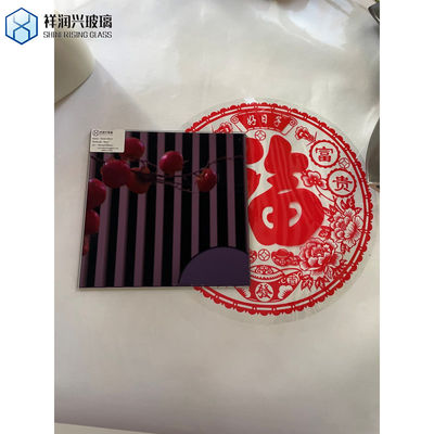 Kleurrijke decoratieve spiegel Glas 4/5/6/8mm Aluminium/Silver/Kopervrije plafondspiegel