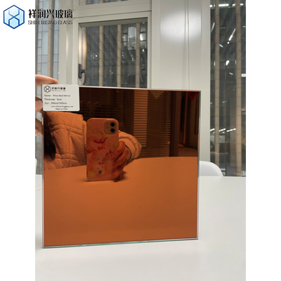 Gekleurde gekleurde roze spiegel glas zilver gecoate reflecterende spiegel markt met een hoge vraag