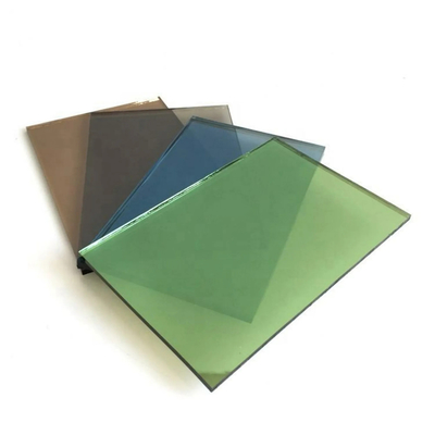 ISO-gecertificeerd blinkend kleurrijk dichroïsch gecoat blauw glas voor meubels 6 mm dik