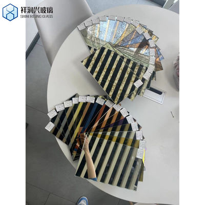 1.8-8mm Brons Grijz Blauw Gekleurd Spiegelscherm voor verschillende toepassingen