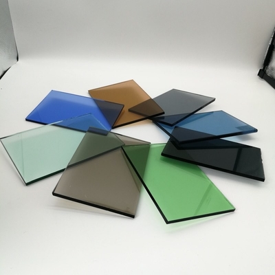 Buiten 4mm 5mm 6mm getinte float glas met en witte kleur van glas