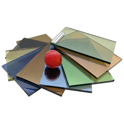 Buiten 4mm 5mm 6mm getinte float glas met en witte kleur van glas