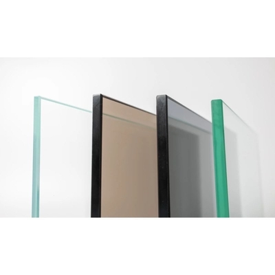 5 mm 8 mm groen gehard reflectief glasplaat helder reflectief getint zwevend glas