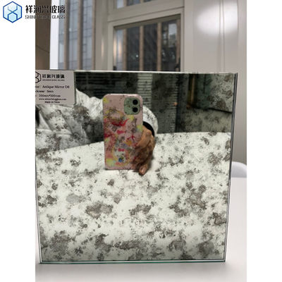 Woonkamer Decoratief Antiek Glaspaneel Spiegel Meerpaneel Vierkante Metalen Venster Muur