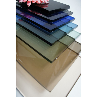 Qingdao 2mm 3mm 4mm 5mm 6mm 8mm 10mm 12mm helder en getint gehard glas voor deuren