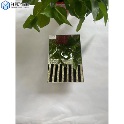 Aanpassingsstijl Kleurrijk Antiek Spiegelglas voor Badkamer Decoratie Wasbecken