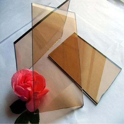 Gebouwpartitie gehard glas Euro grijs getint met GB15763.2-2005 standaardgrootte