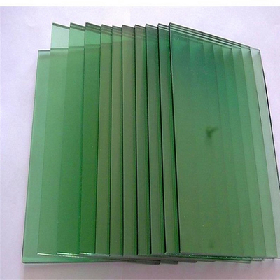 Aanpassing Gekleurd glas 5mm 6mm 8mm Reflectief Blauw Groen Gekleurd Temperd Glas