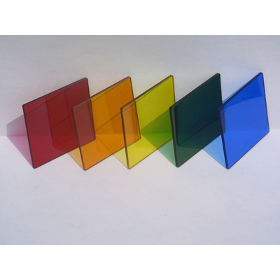 Single Glass Wired Light Blue Tinted Float Glass voor bouwglas in gehard
