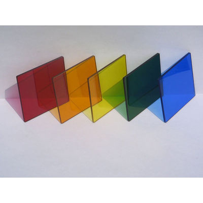 Direct van de fabrikant Gekleurd glas Parallelogram Gehard gereflecteerd glas