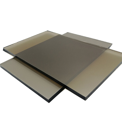 Gepersonaliseerd 3mm 4mm 5mm 6mm 8mm helderkleurig reflecterend gehard glas voor badkamervensters en afschermingen