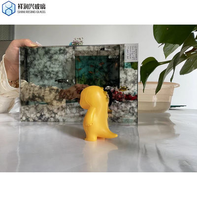 1830*2440/2140*3300/2440*3660 Meubelen Nieuw glas Antieke spiegel met verschillende kleuren