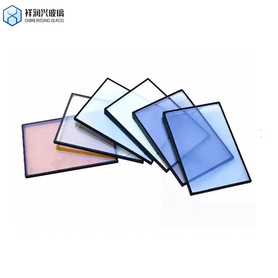 Geluidsdicht Holle isolatie glas eenheden Warm Edge Spacer Tempered Blauw voor het bouwen