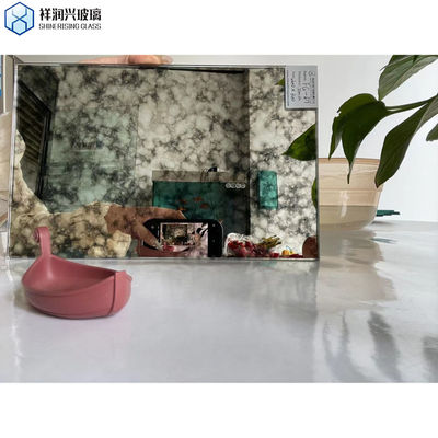 Vlak gepolijst antiek spiegelglas voor decoratieve techniek Gelamineerd 4mm 5mm 6mm