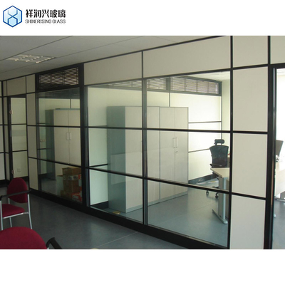 Qingdao Building Glass Flat Tempered Double Glazing Glass Wall voor kaspanelen