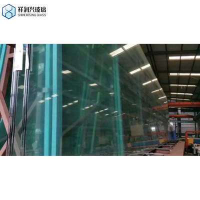 Qingdao Building Glass Flat Tempered Double Glazing Glass Wall voor kaspanelen