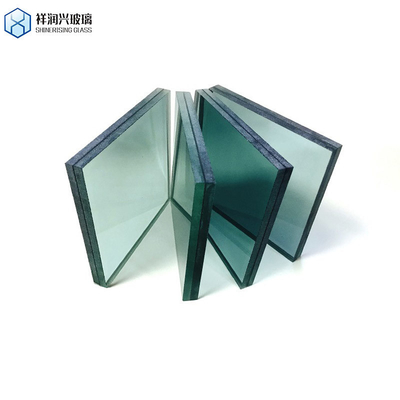 Qingdao Double Glazing Low E Coating Argon Gas Isolating Safety Glass voor bouwmuur