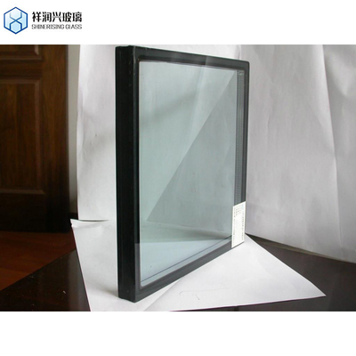 Qingdao Double Glazing Low E Coating Argon Gas Isolating Safety Glass voor bouwmuur