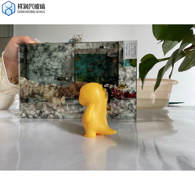 Customized Badkamer spiegel in antiek/zilver/glas voor huis en badkamer decoratie