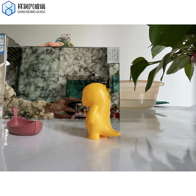 5mm 6mm Decoratieve antieke spiegelglas voor buiten