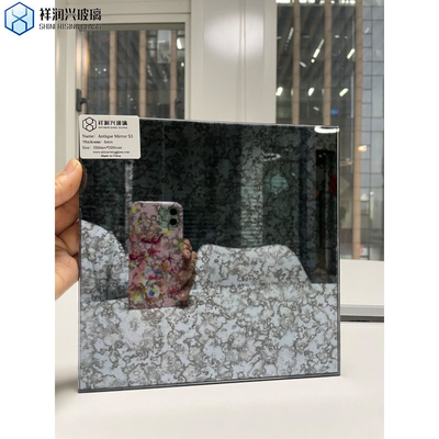 Antieke luxe kleurrijke spiegelglas rechthoek 1830*2440/2140*3300