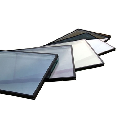 Commercieel gebouw scheidingsdeur gehard laag-E dubbel glas isolerend glas met ingebouwde jaloezieën