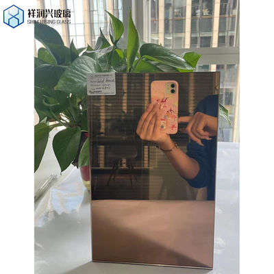 1-19 mm Frameless Mirror Glas Aluminium Spiegel en zilveren Spiegel van op maat gemaakte aanvraag