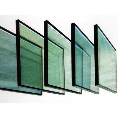 Qingdao Building Curtain Wall Flat Tempered Glass Panels met GB15763.2-2005 standaard