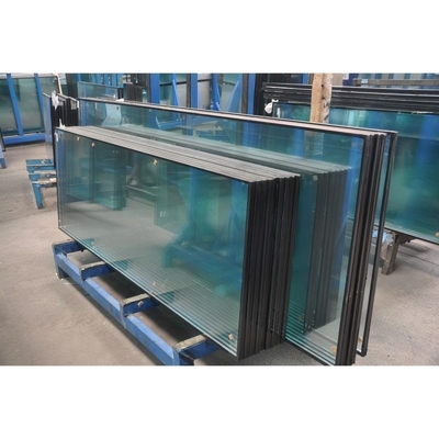Vlak Qingdao getemperd gecoat dubbel glas geïsoleerd glas met rolluiken voor venster drievoudig geïsoleerd glaswand