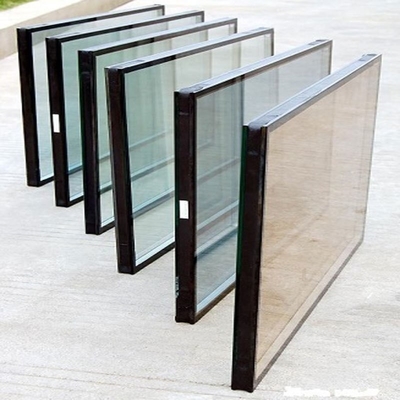 Vlak Qingdao getemperd gecoat dubbel glas geïsoleerd glas met rolluiken voor venster drievoudig geïsoleerd glaswand