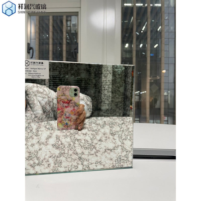 Techniek Antiek spiegelglas voor het maken en de vraag Wandspiegel Decoratief glas