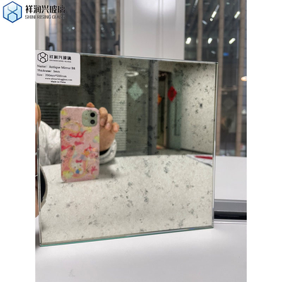Moderne stijl antieke spiegel tegels glas kunst design spiegel voor hotel wandversiering