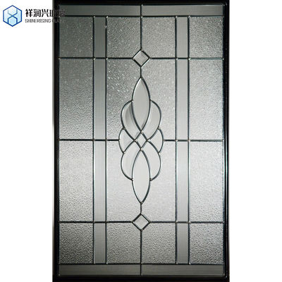 Vaste structuur Helder gefigureerd glasplaat voor afscherming 3 mm 4 mm 5 mm Dikte