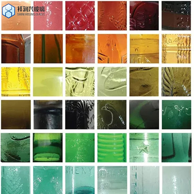 Bronzen Muru-patroon Glas Gefloten Textured Reed Patroon Glas Decoratief Gravureerd Gehard Glas