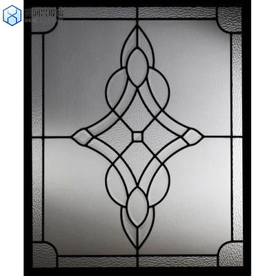 3 mm-19 mm dikte plat gehard glas ijs bloem patroon deur voor gebouw decoratie