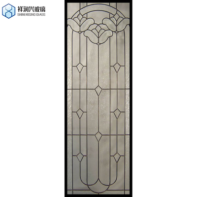 Supergehard glas Asketweave gesmolten glas 6mm 8mm 10mm Fluted glas Figuur glas