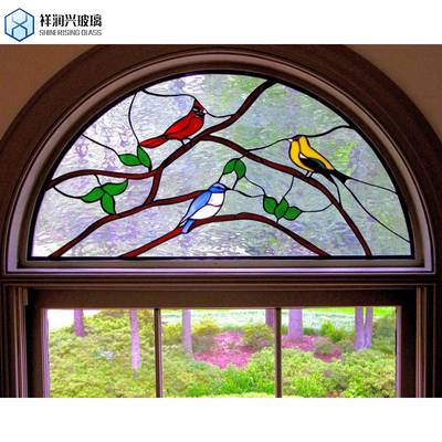 Home Decoratieve Architectonische 3-6mm Multi Patterns Formen Geverfd Tempered Glass Panel