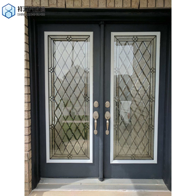 Home Decoratieve Architectonische 3-6mm Multi Patterns Formen Geverfd Tempered Glass Panel