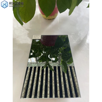 Grote vel elegant glas antieke spiegel decoratieve badkamer spiegel glas wand decoratie