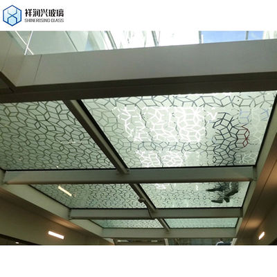 Moru Low Iron Pattern's Aanpasbare Kasteel Deur Patroonglas Plat getemperd glas
