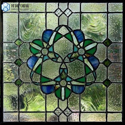 Moru Low Iron Pattern's Aanpasbare Kasteel Deur Patroonglas Plat getemperd glas