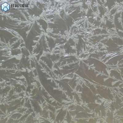 Moru Patroonglas Goud Grijze Kleur Tinted Moru Reeded Fluted Obscured Glass met aanpassing