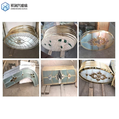 Gemaakt decoratief wandspiegel kunst glas met dikte als de klant vereiste