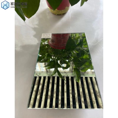 Glashandel Decoratieve panelen voor muren HemelblauwGrijze antieke spiegeltegels voor ambachten