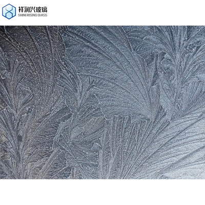 Extra helder kleur Decoratief gegoten glas Fluted Tempered Glass Textured Sheet Glass