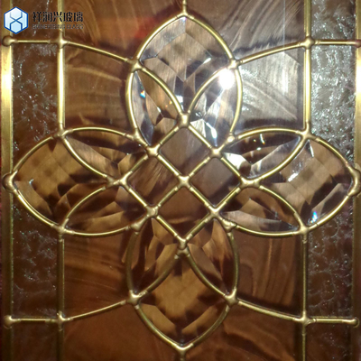 Crystal Glass Brick Partition Wall met 5 jaar after-sales service en kleurrijk ontwerp
